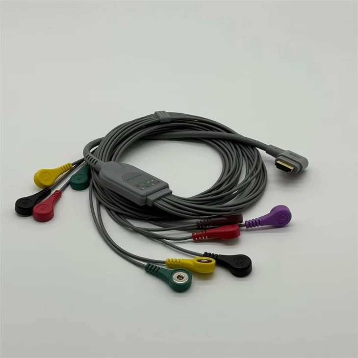 Cardiospy Compatible 10 Leads ECG Holter Cable suppliers
