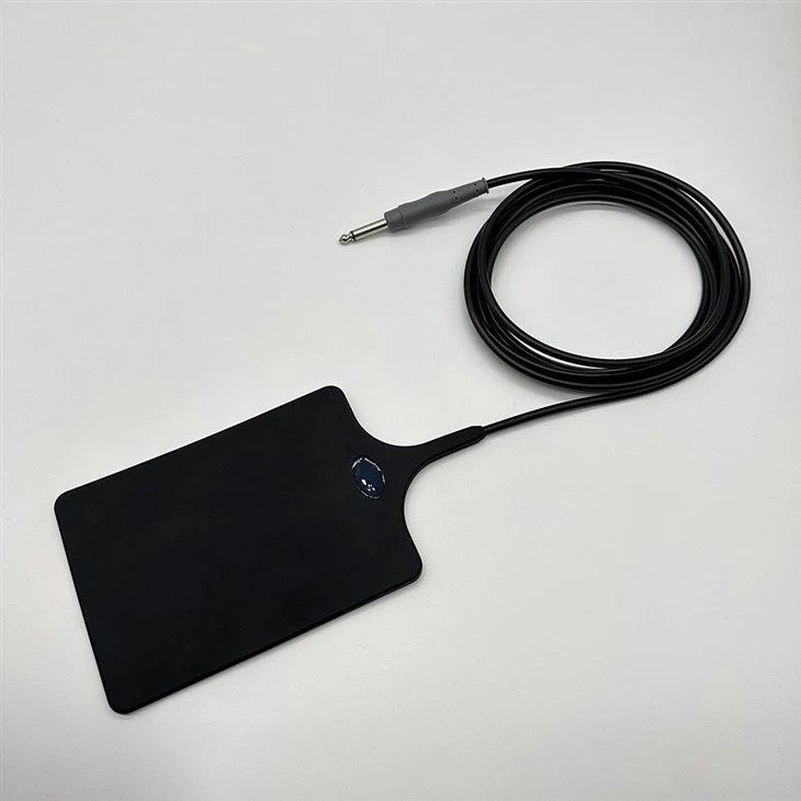 Child Reusable Silicon Patient Plate Negative Return 6.3mm