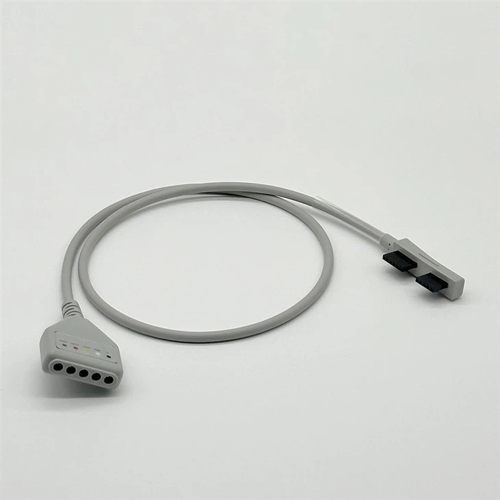 ECG Holter Cable 5 Lead Patient Cable For Cardioline Clickholter