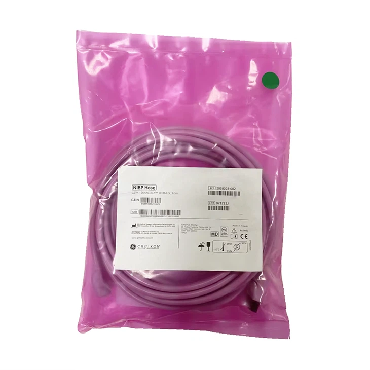 Ge NIBP Air Hose Adult / Pediatric Dinaclick 3.6m 2058203-002