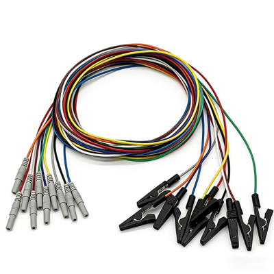 Kejbil Għal Elettrodi EEG Bil Alligator Clip 1.5 mm Female Plug