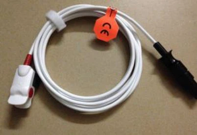 Kompatibbli Novametrix 512 pluse ossimetru Probe SpO2 Sensor 8776-00 Għal pedjatrika Soft Tip