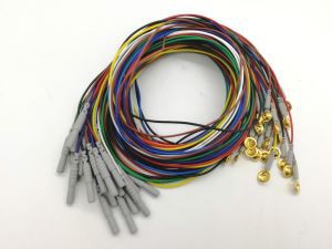 Elettrodu tat-Tazza tal-Eeg Miksijin bid-Deheb, Kejbil EEG ikkulurit, SINT DIN1.5