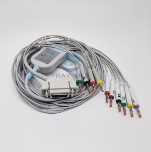 Cable EKG Hellige U Leadwires 10 Leads Banana