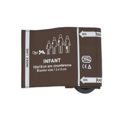 10-19cm TPU Materjal NIBP Cuff ta 'Tubu Uniku tat-Tarbija