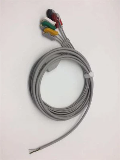 Universali (Mingħajr Konnettur) Klip tal-Kejbils ECG 5 Leads Clips