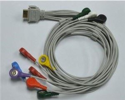 BIOX 19 Pin 10 Ċomb ECG Holter Cable Leadwire