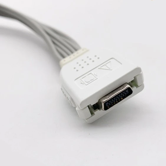 Biocare IE10 19 Pin ECG Holter Cable 12 Lead Snap Connector