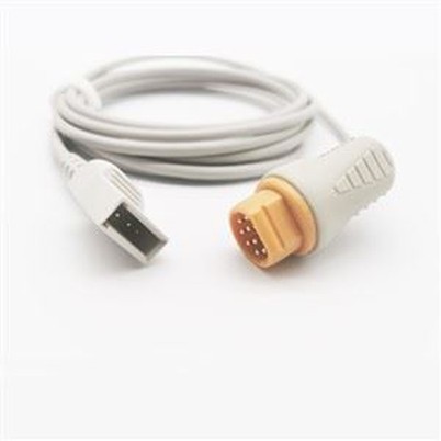 Fukuda IBP Adapter Cable 12-Pin Connector IBP Converter Cable