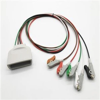 MX40 Ecg Telemetrija 5 Grabber tal-Wajer taċ-Ċomb / Oqros 989803171831