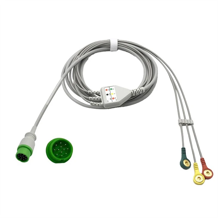 Infitron II Omni II Infinium 3/5 Leads 12 Pin Ecg Cable