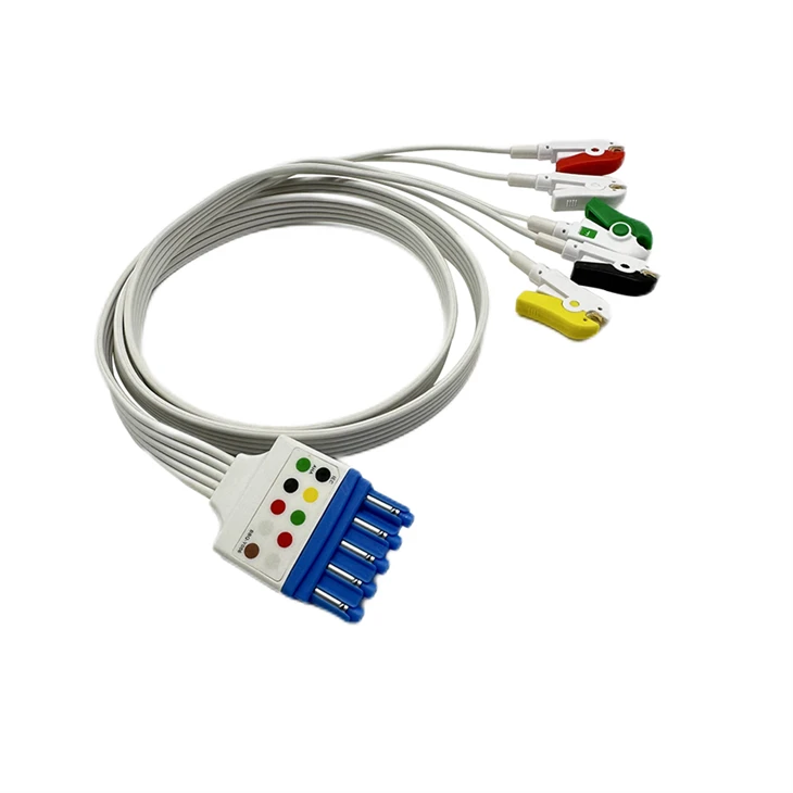Compatible Phili Disposable 3/5lead ECG Leadwire 989803173131