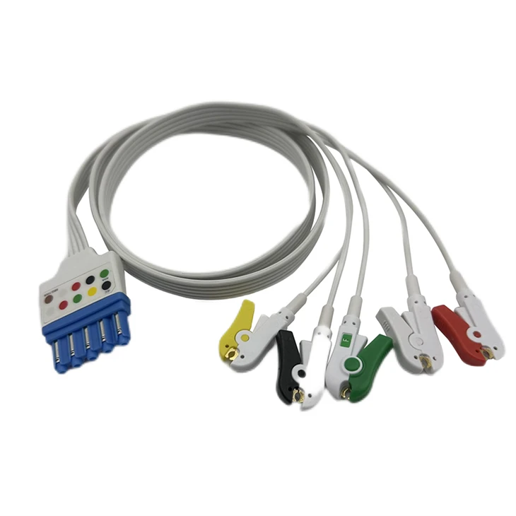 Compatible Phili Disposable 3/5lead ECG Leadwire 989803173131