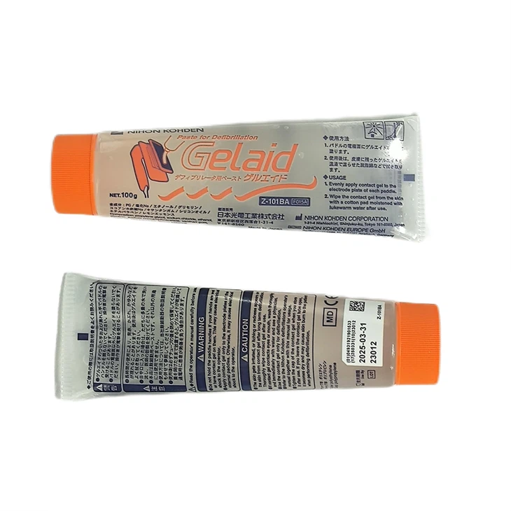 Nihon Kohden Gelaid Defibrillator Paste And Gel