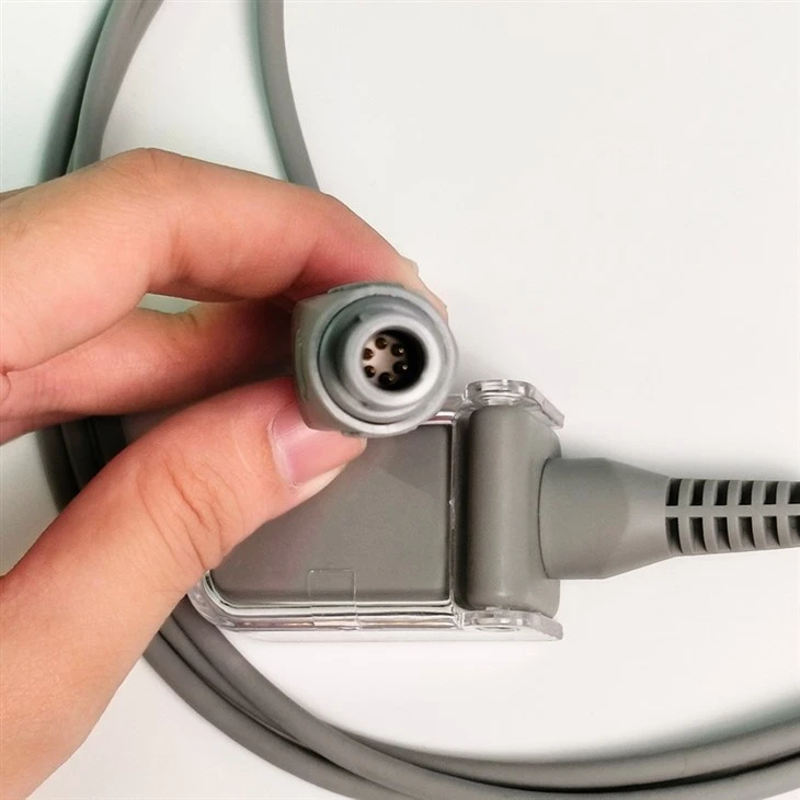 Original SpO2 Adapter Cable 6 Pin EDAN 01.13.210001